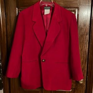 HARVEY BENARD  BY BENARD HOLZMAN BLAZER.        SIZE 12